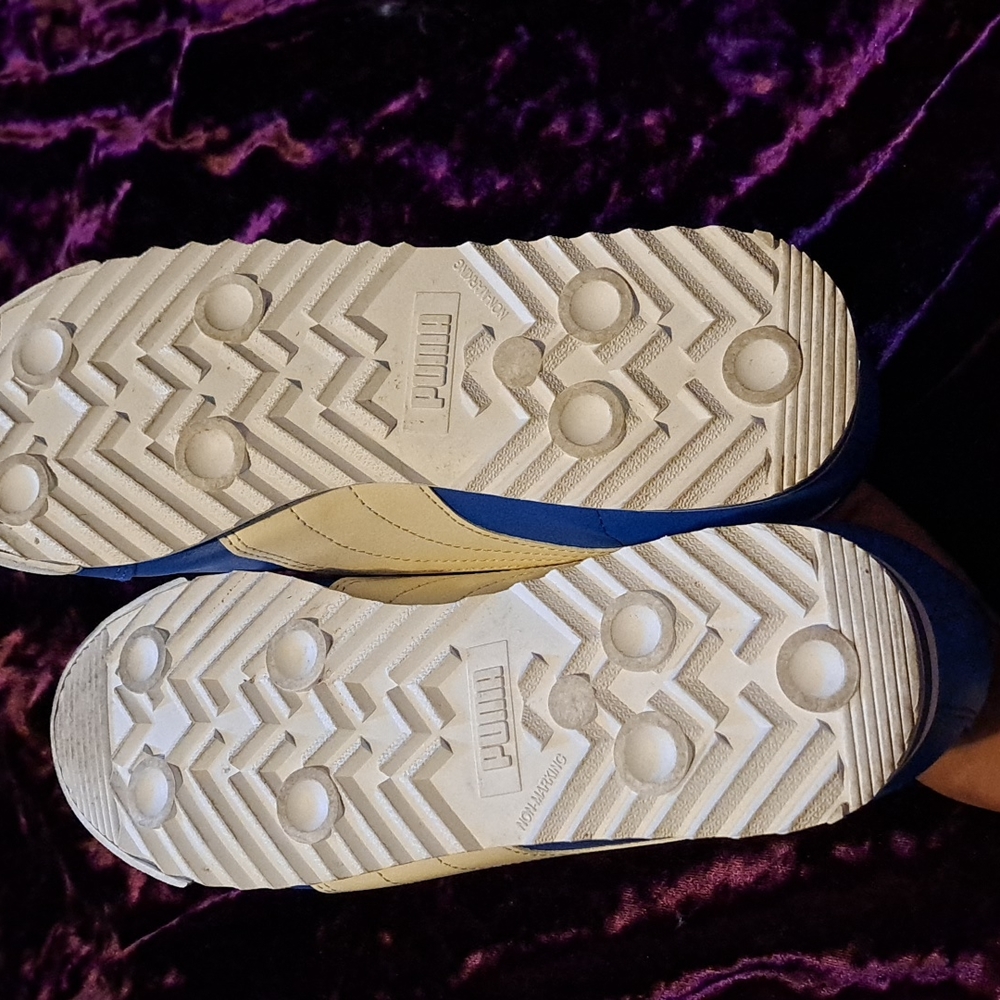 Blue Puma Roma shoes - Picture 4 of 5